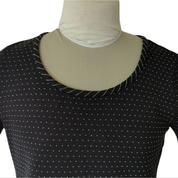 St. John Polka Dot Short Sleeve Top - Picture 4 of 5